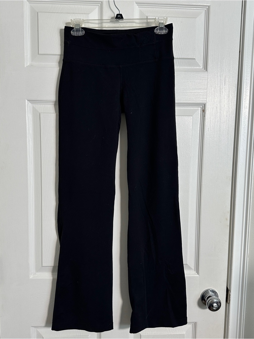 Paran Black Women's Stretch Flare Leggings